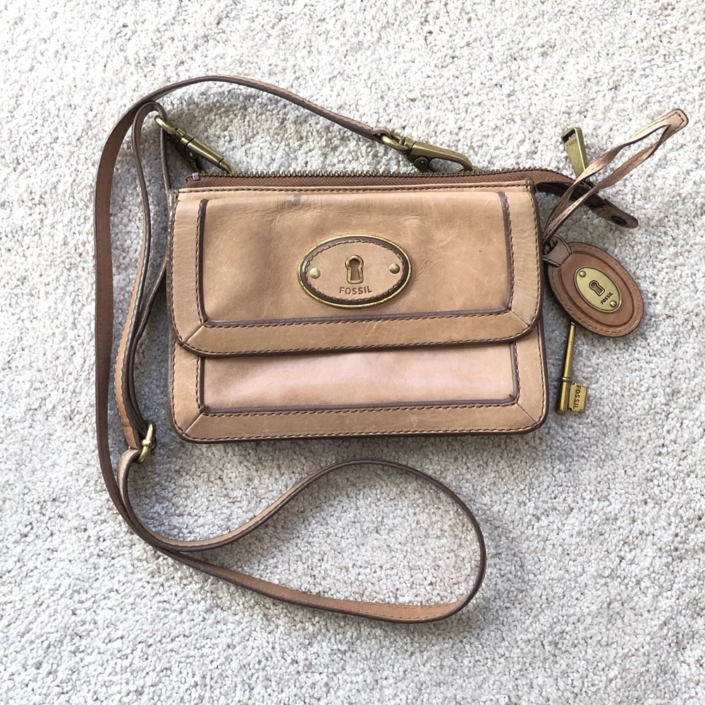 FOSSIL leather crossbody